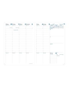 Recambios agendas Semanal