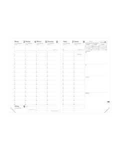 Recambios agendas Semanal