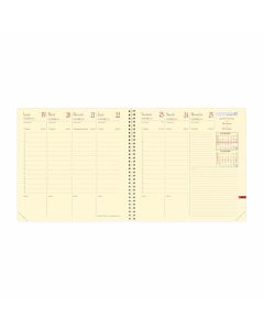 Recambios agendas Semanal