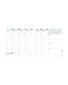 Recambios agendas Semanal