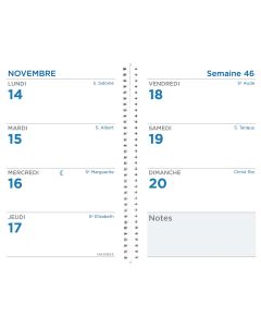 Recambios agendas Semanal