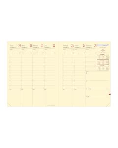 Recambios agendas Semanal