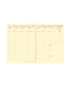 Recambios agendas Semanal