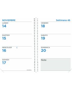 Recambios agendas Semanal