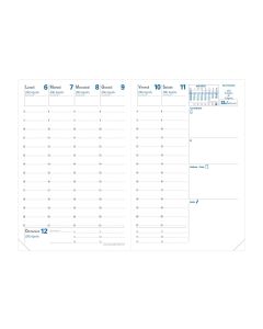 Recambios agendas Semanal