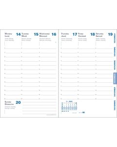 Recambios agendas Semanal