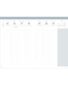 Recambios agendas Semanal