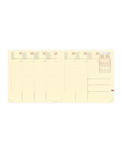 Recambios agendas Semanal