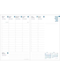Recambios agendas Semanal