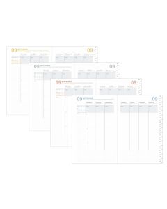 Recambios agendas Semanal