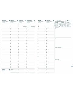 Recambios agendas Semanal