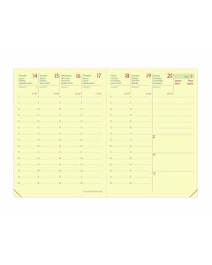 Recambios agendas Semanal
